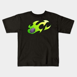 Green meteorite Kids T-Shirt